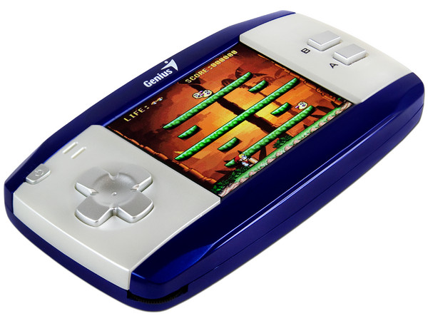 Genius Pocket Game Heeha 100 con 30 juegos a color tipo arcade clásicos instalados.