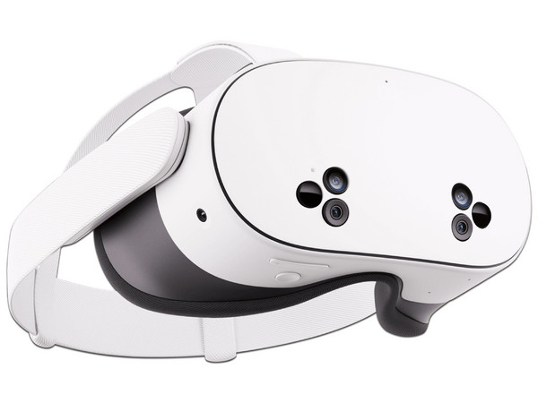 Lentes de Realidad Virtual Meta Quest 3S: Procesador Snapdragon XR2 Gen 2, Almacenamiento de 128GB, Resolución 1832 x 1920, Color Blanco.
