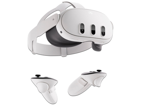 Visor de realidad mixta Meta Quest 3: Asgards Wrath II, 128GB. Color Blanco.