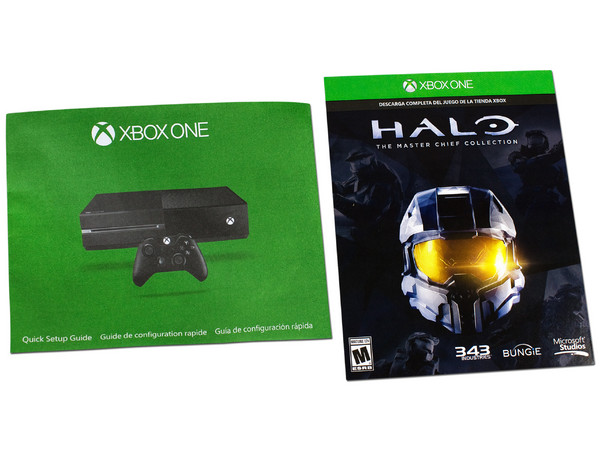 Consola Xbox One, Halo The Master Chief Collection, 500 GB,  incluye control inalámbrico y audífonos.