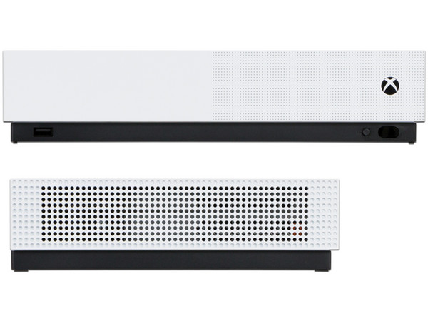 Consola Xbox One S All Digital de 1 TB. Color Blanco. con 3 Códigos de Juegos.