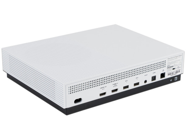 Consola Xbox One S All Digital de 1 TB. Color Blanco. con 3 Códigos de Juegos.