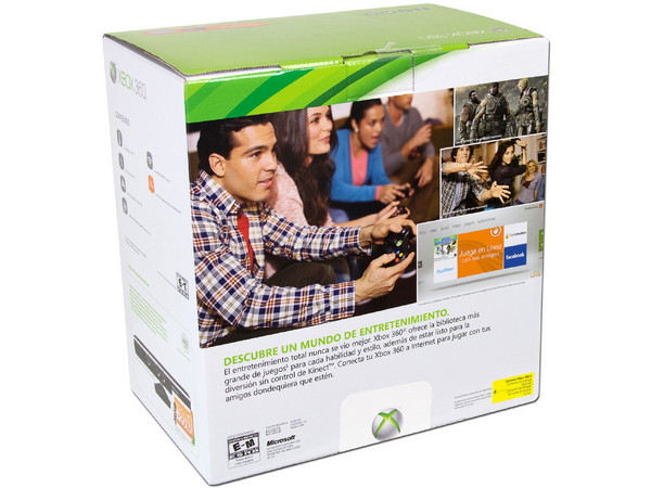 Consola Xbox 360 Slim, con 4GB de memoria, incluye FIFA 13.