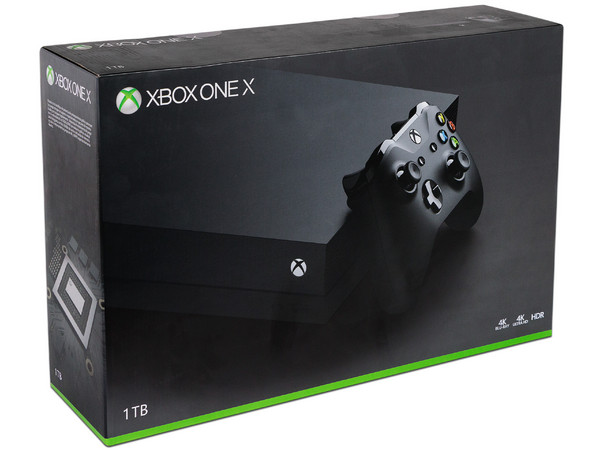 Consola Xbox One X de 1TB. Color Negro.