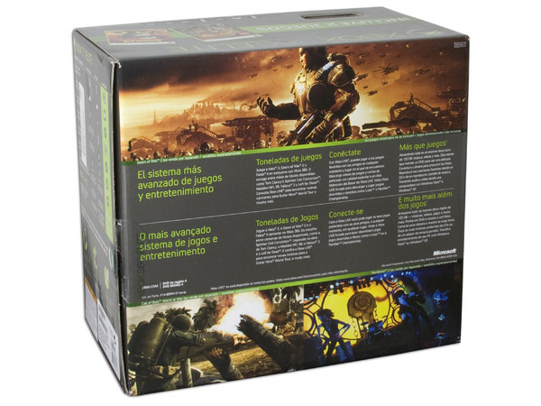 Microsoft Xbox 360 Elite de 120GB, Incluye los Juegos Kung Fu Panda y LEGO Indiana Jones