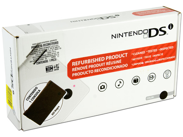 Consola Portátil Nintendo DSi Negra. (Reconstruida)