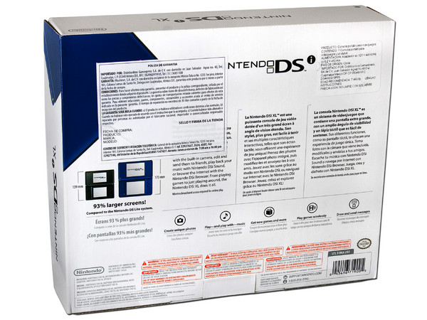 Consola Portátil Nintendo DSi XL Midnight Blue