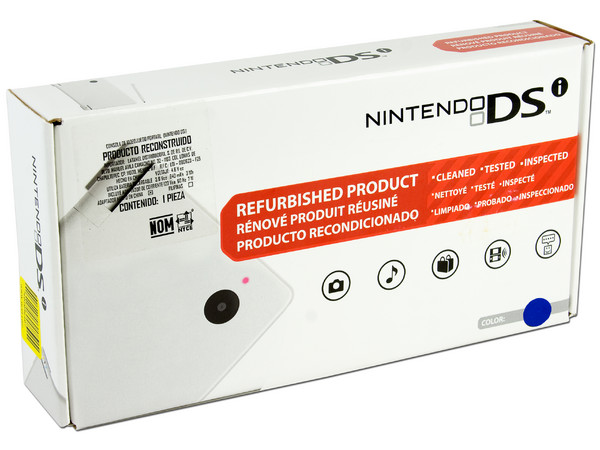 Consola Portátil Nintendo DSi Azul Metalico. (Reconstruida)