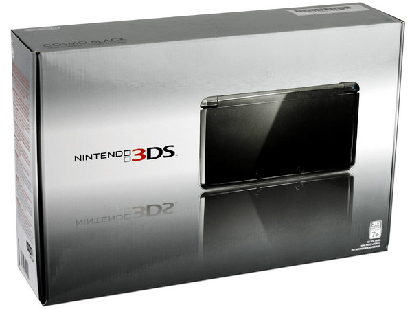 Consola Portátil Nintendo 3DS Cosmo Black 