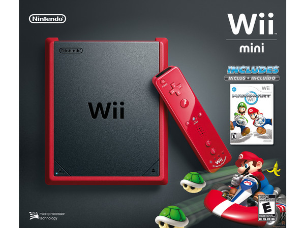 Consola Nintendo Wii mini, Incluye Mario Kart Wii. 