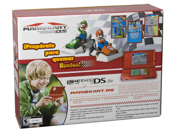 Nintendo DS Lite Edición Especial Rojo incluye MarioKart DS