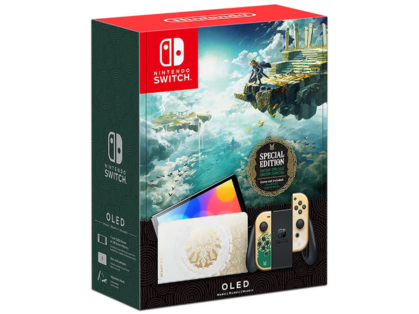 Consola Híbrida Nintendo Switch OLED Edición Zelda, 64GB.