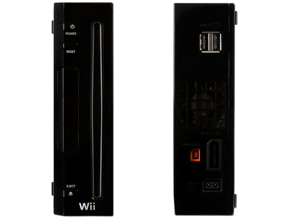 Consola Nintendo Wii Negra. Incluye Mario Kart + Wii Wheel