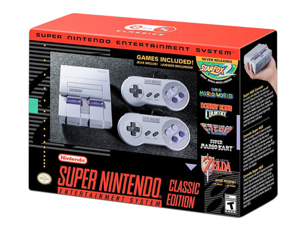 Consola Nintendo Mini Snes Classic Edition.