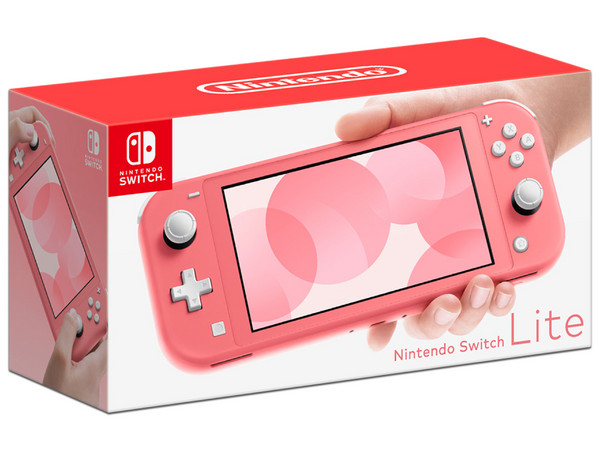 Consola Nintendo Switch Lite. Color Coral.