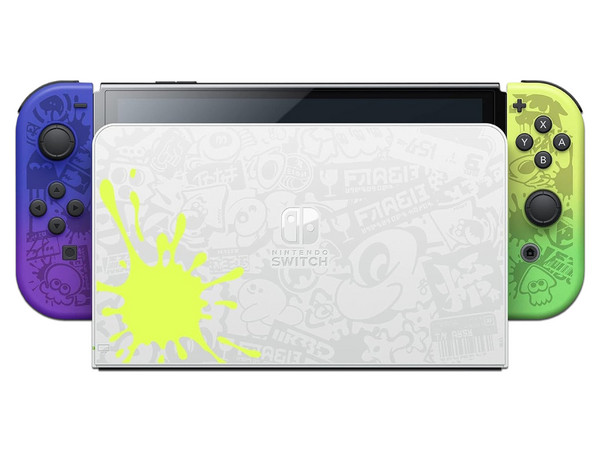 Consola híbrida Nintendo Switch OLED, 64GB, Edición Splatoon 3.