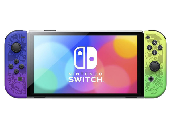 Consola híbrida Nintendo Switch OLED, 64GB, Edición Splatoon 3.