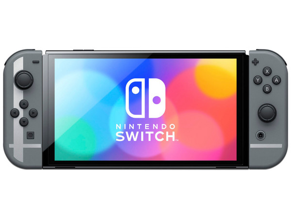 Consola Nintendo Switch OLED de 64GB, Edición Super Smash Bros Ultimate, Incluye Código de Descarga para Super Smash Bros Ultimate.