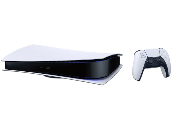 Consola PlayStation 5 de 825GB, Unidad Óptica Blu-Ray, Incluye Código de Descarga para Juego Spider-Man 2, Color Blanco.