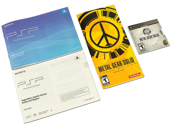 Consola Sony PSP-3010 Edición Metal Gear incluye juego (MGS Peace Walker) 