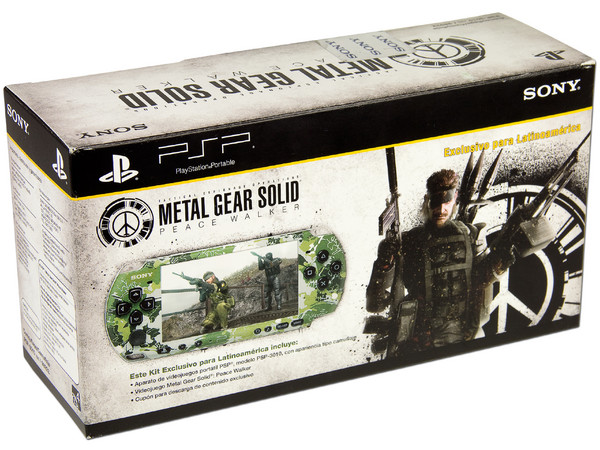 Consola Sony PSP-3010 Edición Metal Gear incluye juego (MGS Peace Walker) 