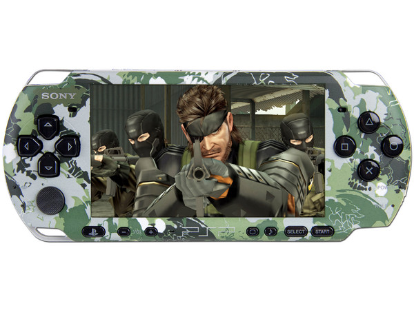 Consola Sony PSP-3010 Edición Metal Gear incluye juego (MGS Peace Walker) 