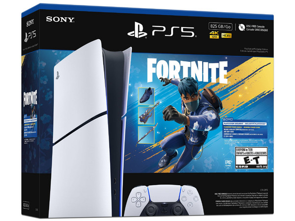 Consola Sony PlayStation 5 Slim Edición Digital de 825GB, Bundle Flowering Chaos, Color Blanco. (Versión US)