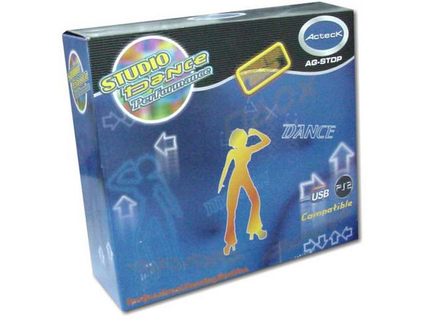 Tapete de baile para PC interfase USB, Compatible con Play Station 2