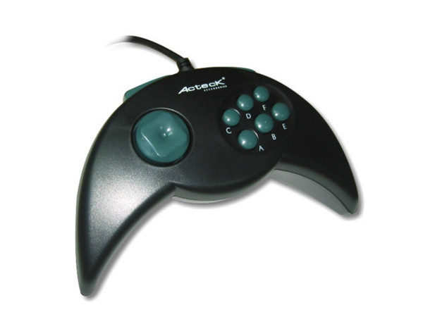 Game Pad Fire Rider, 6 Botones de acción y 2 botones Turbo Fire.