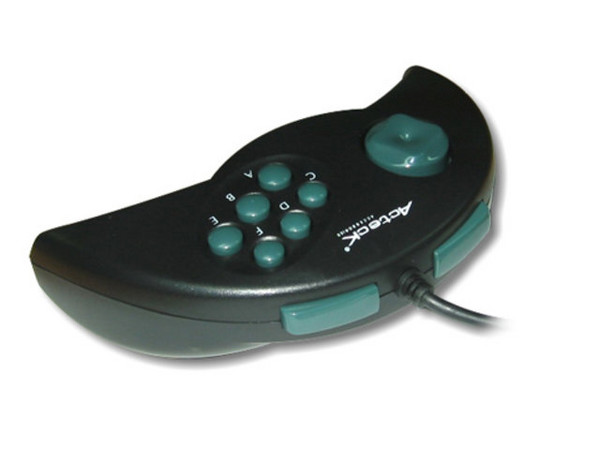 Game Pad Fire Rider, 6 Botones de acción y 2 botones Turbo Fire.