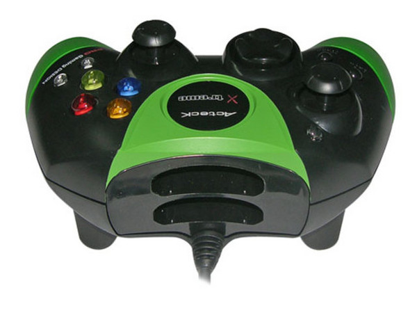 Game Pad Acteck para Xbox y PC (USB), 8 botones de acción, 2 Sticks análogos, 2 motores de vibración.