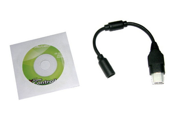Game Pad Acteck para Xbox y PC (USB), 8 botones de acción, 2 Sticks análogos, 2 motores de vibración.