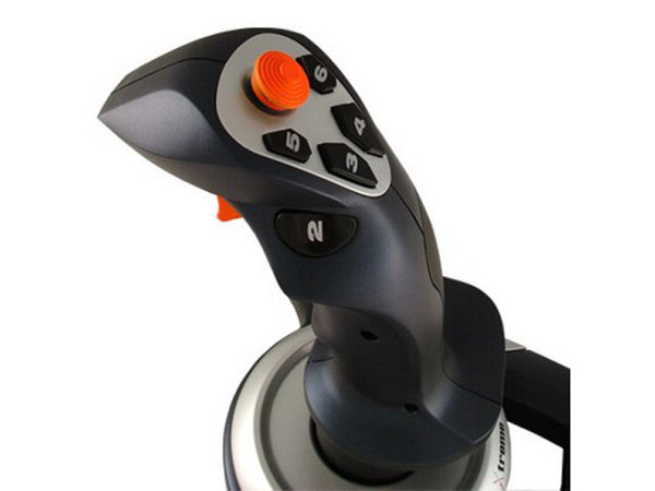 Joystick Xtreme Pilot con 12 botones y Vibration Feedback, USB