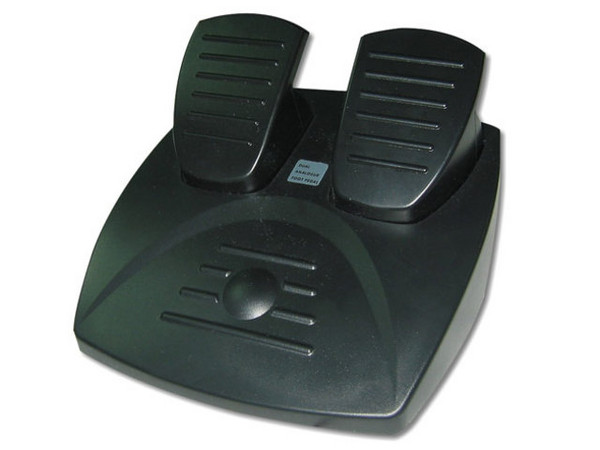 Volante Acteck Xtreme Wheel GT compatible con PC (USB) y Play Station 2. Color Plateado