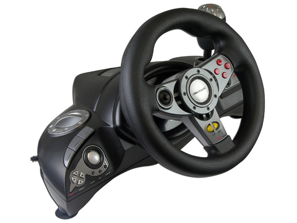 Volante Acteck Xtreme PRO, compatible con PC (USB), Play Station 2, XBOX y GC.