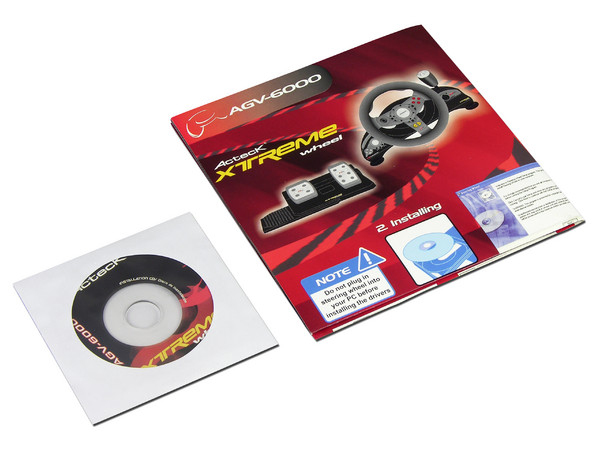 Volante Acteck Xtreme PRO, compatible con PC (USB), Play Station 2, XBOX y GC.