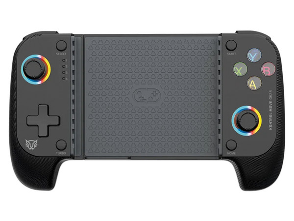 Gamepad Balam Rush Kontrol Move G626, Inalámbrico, Bluetooth 5.0, Compatible con Android e iOS, Botones Mecánicos, Funciones Turbo, RGB, Recargable, Color Legend Negro.