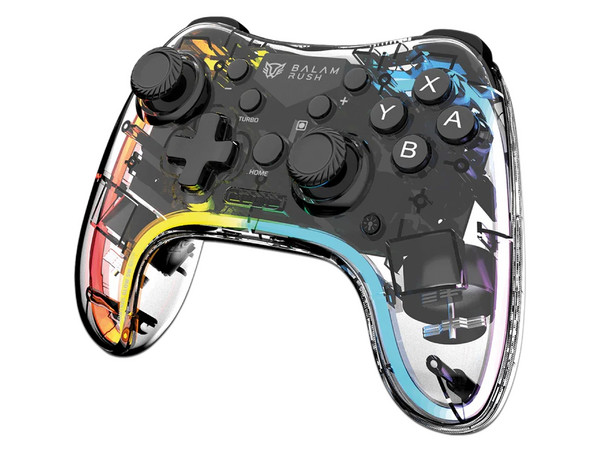 Control BALAMRUSH AZENDER SERIES SWG600, Inalámbrico, Bluetooth 5.0, RGB, USB-C. Color Glow