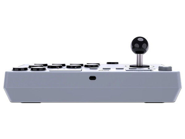 Control Arcade Balam Rush Fury Pro AS900, Compatible con PS4, PS3, Nintendo Switch, Android, iOS y PC, Bluetooth, Batería Recargable, Color Blanco.