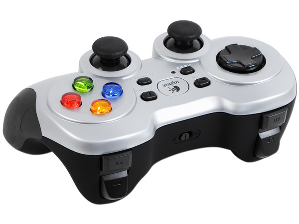 Control Inalámbrico Logitech F710 para PC con Windows o Android TV, USB.