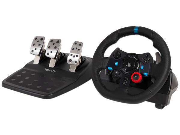 Volante Logitech G29 Driving Force compatible con PC (USB), PlayStation 3, 4 y 5. (Caja abierta)