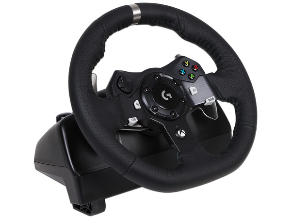 Volante Logitech G920 Driving Force compatible con PC (USB), y Xbox One, Series X y S.