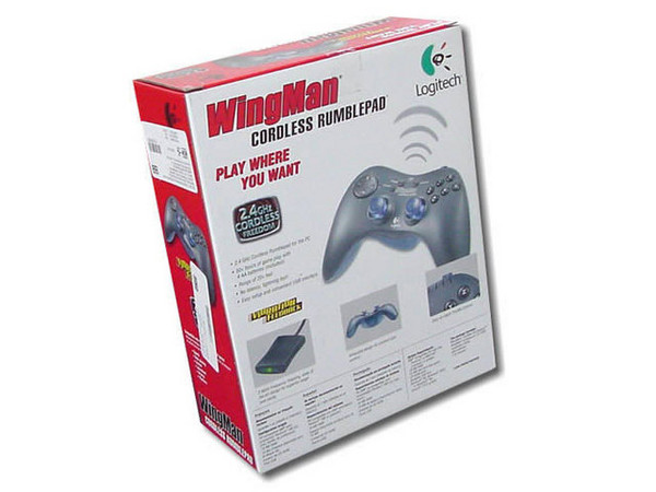 Game Pad Logitech WingMan Cordless Rumblepad