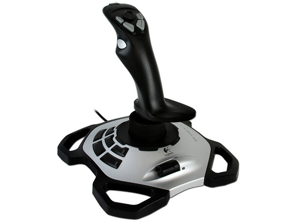 Joystick Logitech Extreme 3D Pro con 12 botones, USB