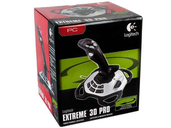 Joystick Logitech Extreme 3D Pro con 12 botones, USB
