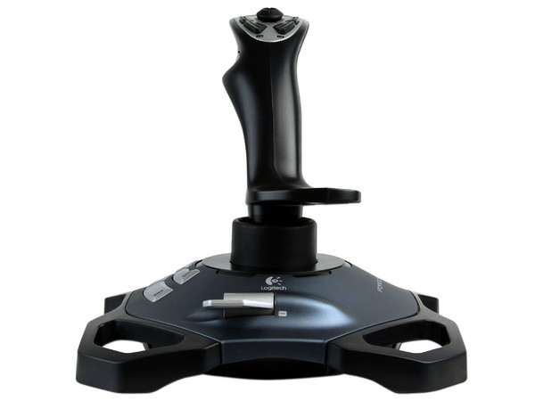 Joystick Logitech Force 3D Pro con 12 botones, USB