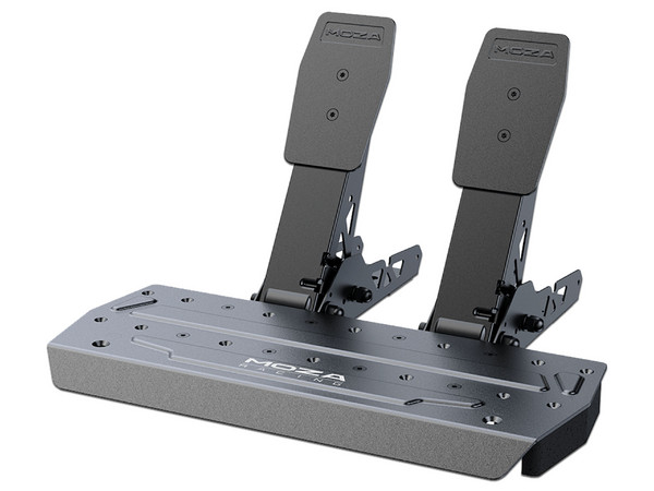 Volante y Pedales MOZA Racing RS20, Alámbrico, USB, Compatible con PC. Color Negro.