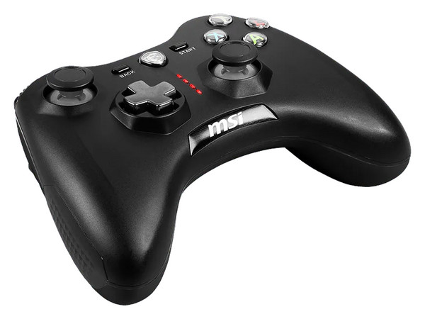 Control inalámbrico MSI Force GC30 V2 para videojuegos, USB. Color Negro.