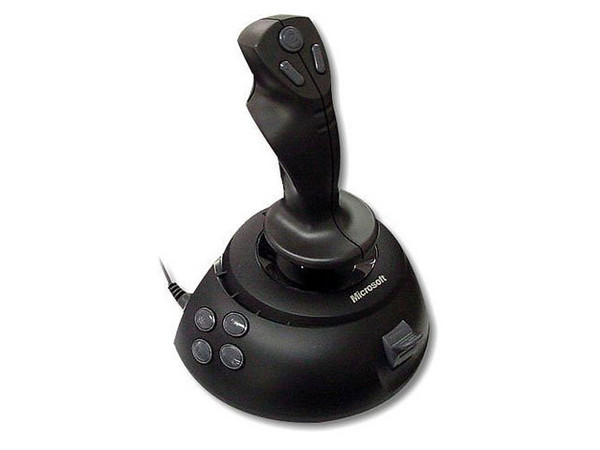 Joystick Microsoft SideWinder 1.0 con Combat Flight Simulator 3