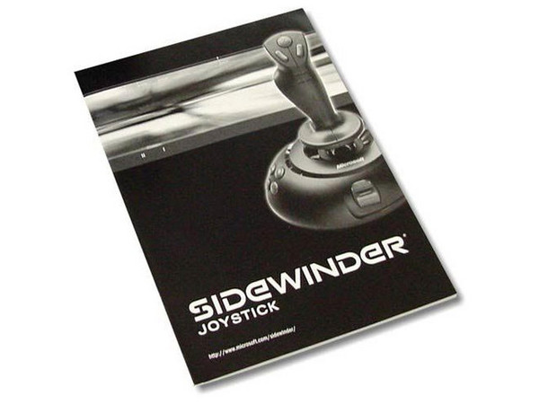 Joystick Microsoft SideWinder 1.0 con Combat Flight Simulator 3